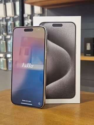 IPHONE 15 PRO MAX 256GB BIANCO BAT. 100%