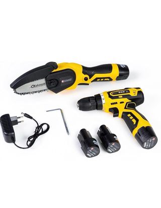 Atornillador y Mini Motosierra