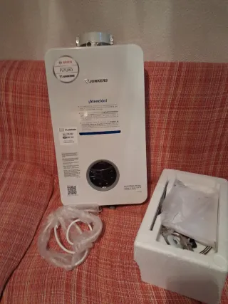 Termo de gas Junkers Bosch nuevo, soy de cordoba