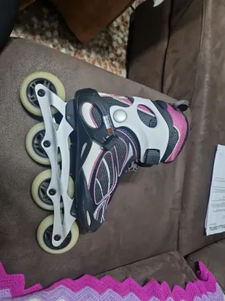 Patines en línea y protecciones