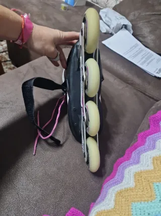 Patines en línea y protecciones