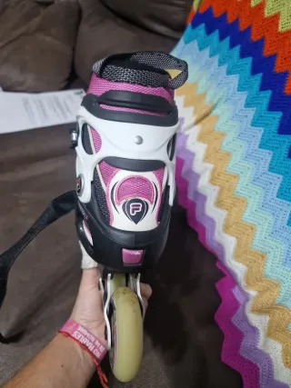 Patines en línea y protecciones