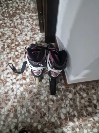 Patines en línea y protecciones