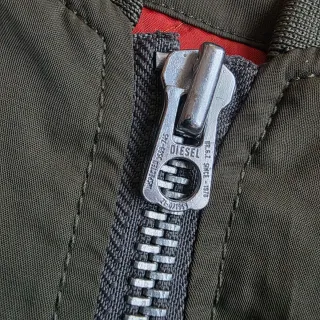 Chaqueta Bomber Aviador Diesel Verde Militar