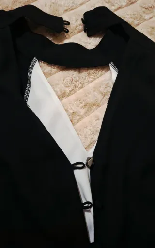 Abito Gaudì tg.46 Bianco e Nero Nuovo