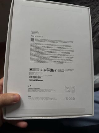 iPad Apple Salud Batería 100%