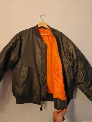 Cazadora reversible bomber Rothco verde militar