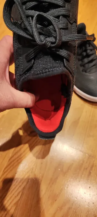 Zapatillas de fútbol negras talla 41