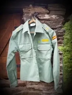 Militar Legión española Camisa Suboficial