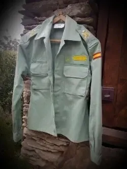 Militar Legión española Camisa Suboficial