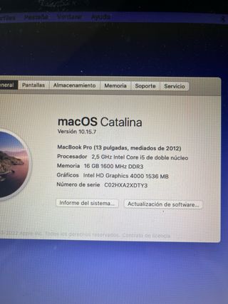 MacBook Pro 13” 2012