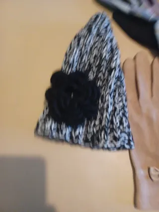 Conjunto de guantes y gorro