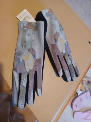 Conjunto de guantes y gorro