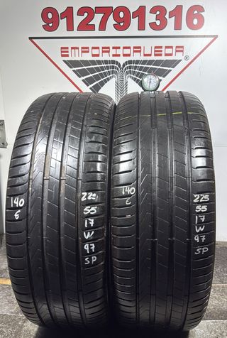 225 55 17 W PIRELLI RUEDA AL 90% VIDA UTIL