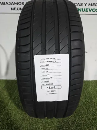 225 45 17 94W MICHELIN PRIMACY 4