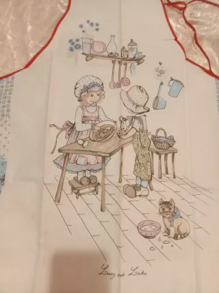 Set grembiule e presine Lucy and Luke