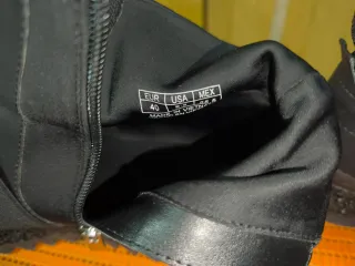 Stivaletti donna neri con glitter n 40