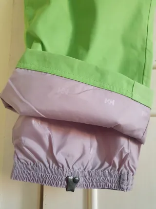 Pantaloni sci Helly Hansen verdi mela