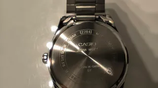 Reloj Casio MTP-1302PD Rojo/Plata