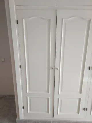 Puertas d Armario blanco,solo las hojas