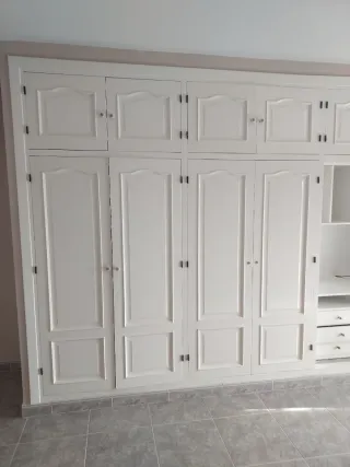 Puertas d Armario blanco,solo las hojas