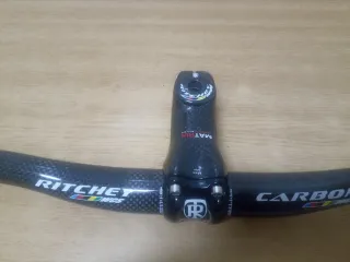 Lote nuevo carbono ritchey wcs manillar y potencia