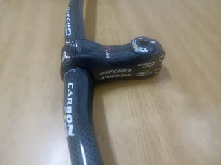 Lote nuevo carbono ritchey wcs manillar y potencia