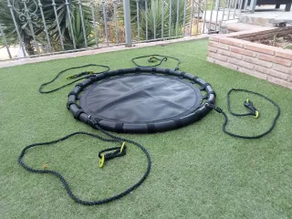 Dondolio rotondo per il giardino