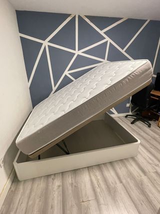 Canapé abatible con colchón 24cm