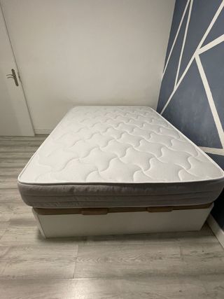 Canapé abatible con colchón 24cm