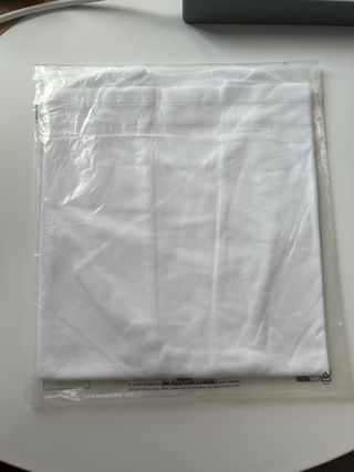 Camiseta AMI Paris blanca oversize M