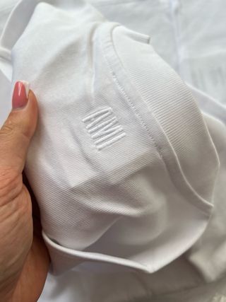 Camiseta AMI Paris blanca oversize M