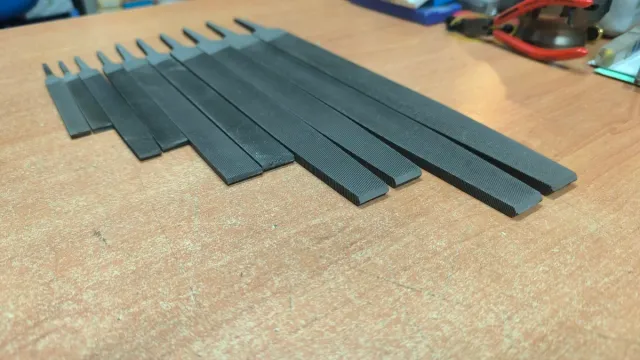 Limas planas ERIZÓ varias medidas