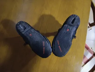 Botas de Moto Negras como nuevas pueta 1 vez n42