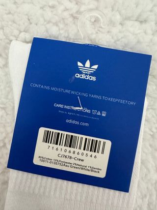 Calze Adidas Uomo Donna Taglia unica