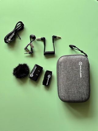 Sony ZV-1F + Micrófono Hollyland Lark M1