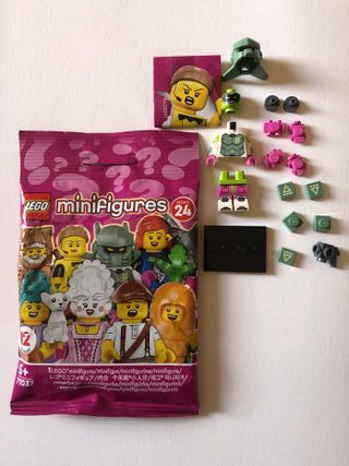 Lego 71037 COL24-2 Guerriero robot. Robot warrior