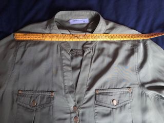 Blusa manga larga caqui Talla M