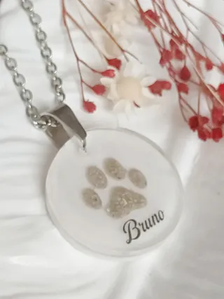 Colgante memorial personalizado