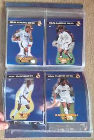 Álbum Real Madrid 98-99 Completo Panini