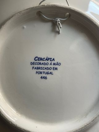 Plato decorativo Valença do Minho Portugal