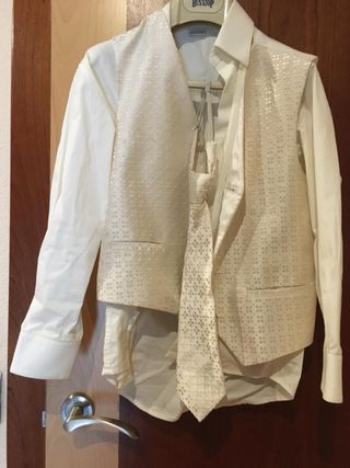 Traje comunión niño talla 8
