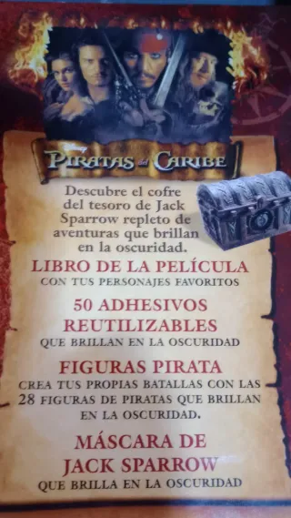 Piratas del Caribe. El tesoro del Capitán Sparr...