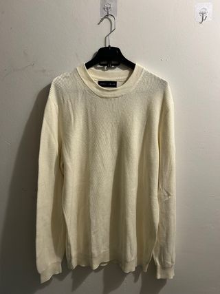 Jersey de punto beige talla XL