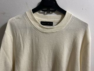 Jersey de punto beige talla XL