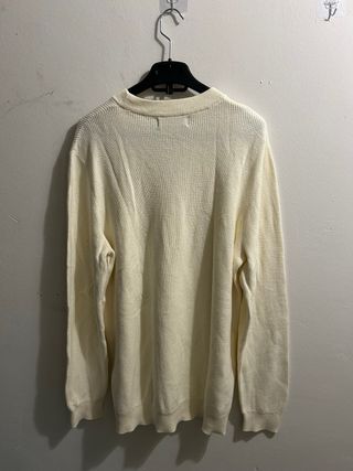 Jersey de punto beige talla XL