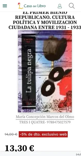 LA TULIPA NEGRA Novela de ALEXANDRE DUMAS