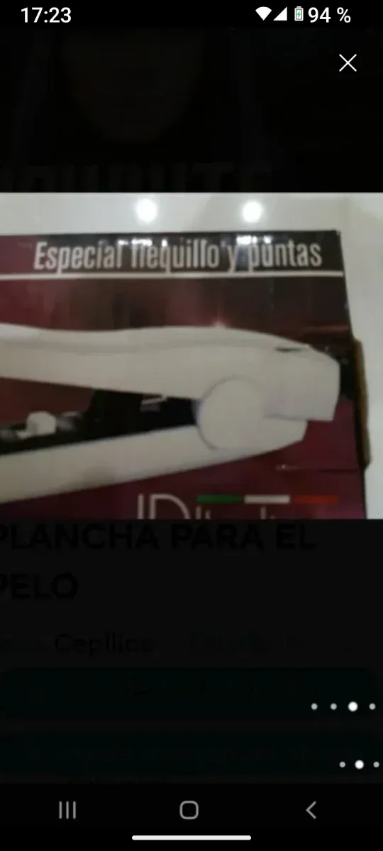 Plancha de pelo Mini IDWHITE