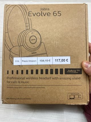 Auriculares Jabra Evolve 65