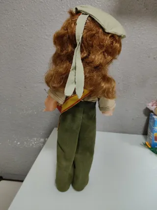 Muñeca funcionando militar mili ejercito
